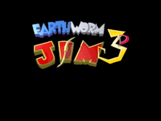 Earthworm Jim 3D (USA) Title Screen